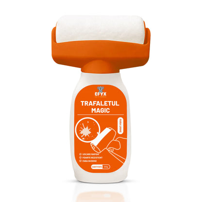 Trafalet Magic cu rezervor, reutilizabil, lavabil alb, 500ml