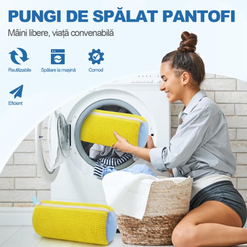 Saculet pentru spalat pantofi